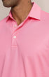 Southern Tide Polos Driver Seaside Geo Printed Polo in Sea Pink