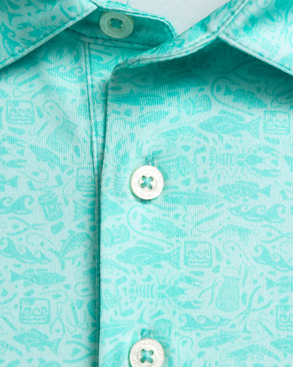Southern Tide Polos Driver Seawatch Printed Polo