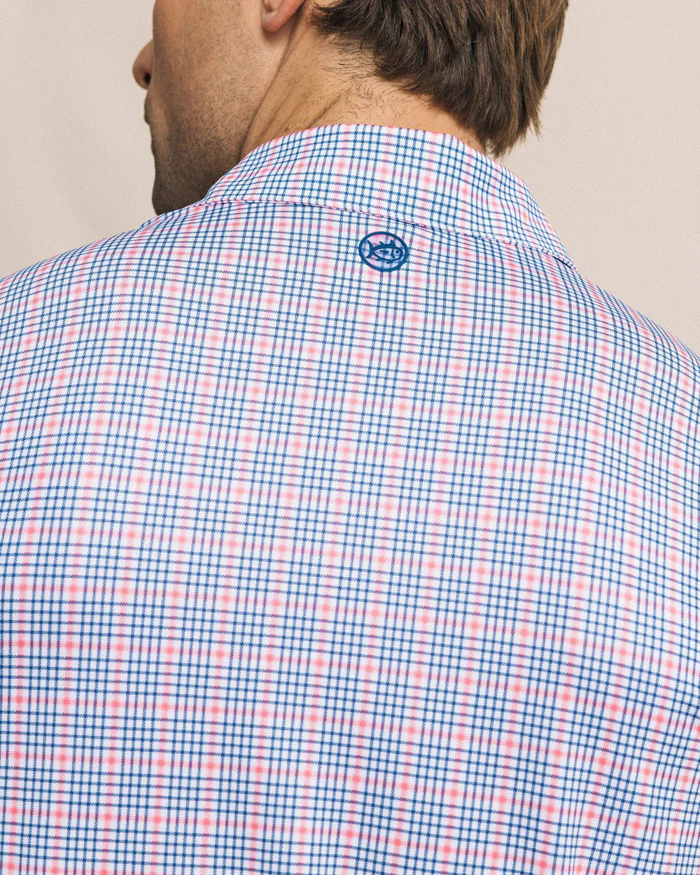Southern Tide Polos Driver Surfside Retreat Plaid Polo