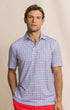 Southern Tide Polos Driver Surfside Retreat Plaid Polo