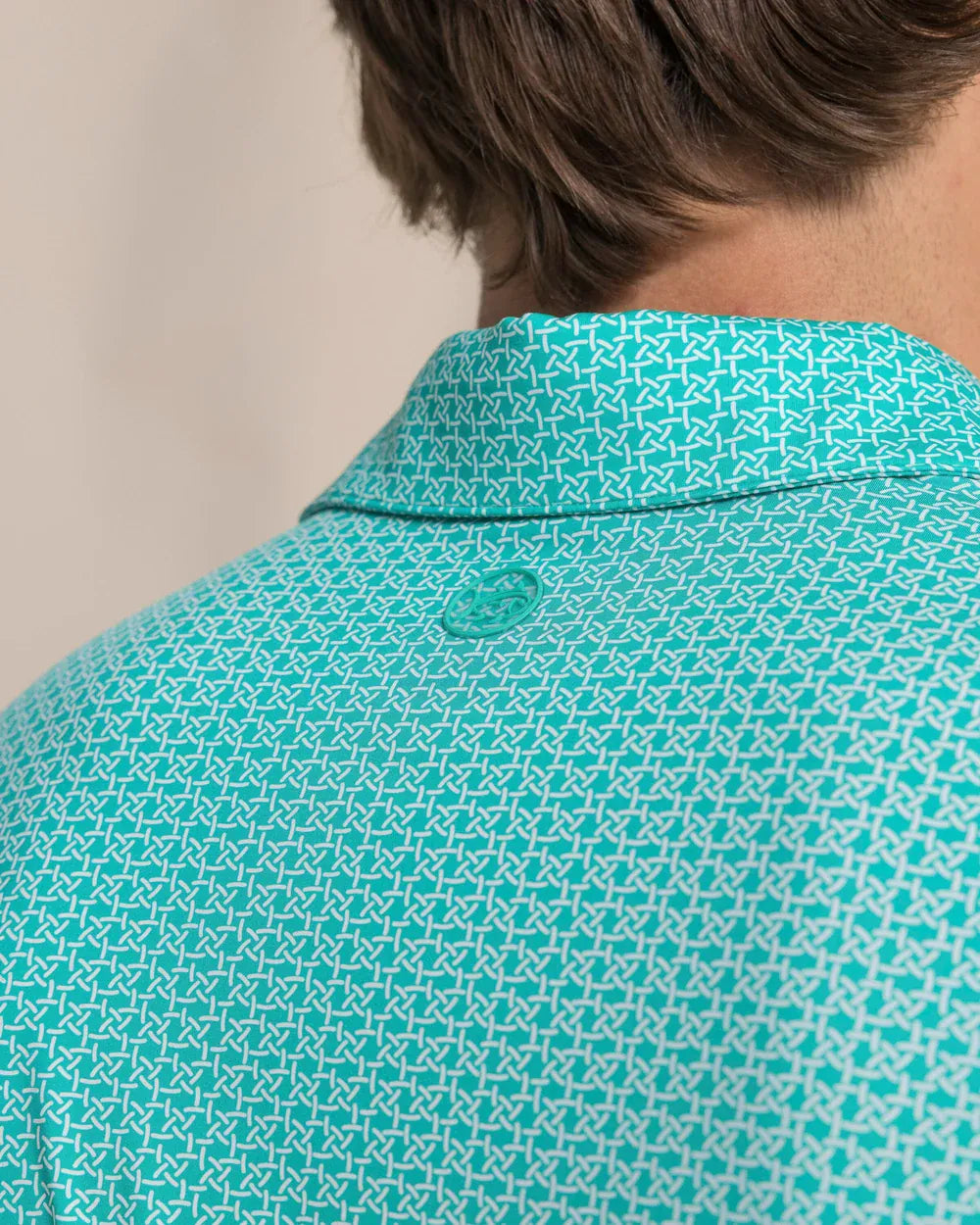 Southern Tide Polos Driver Weaving Around Printed Polo