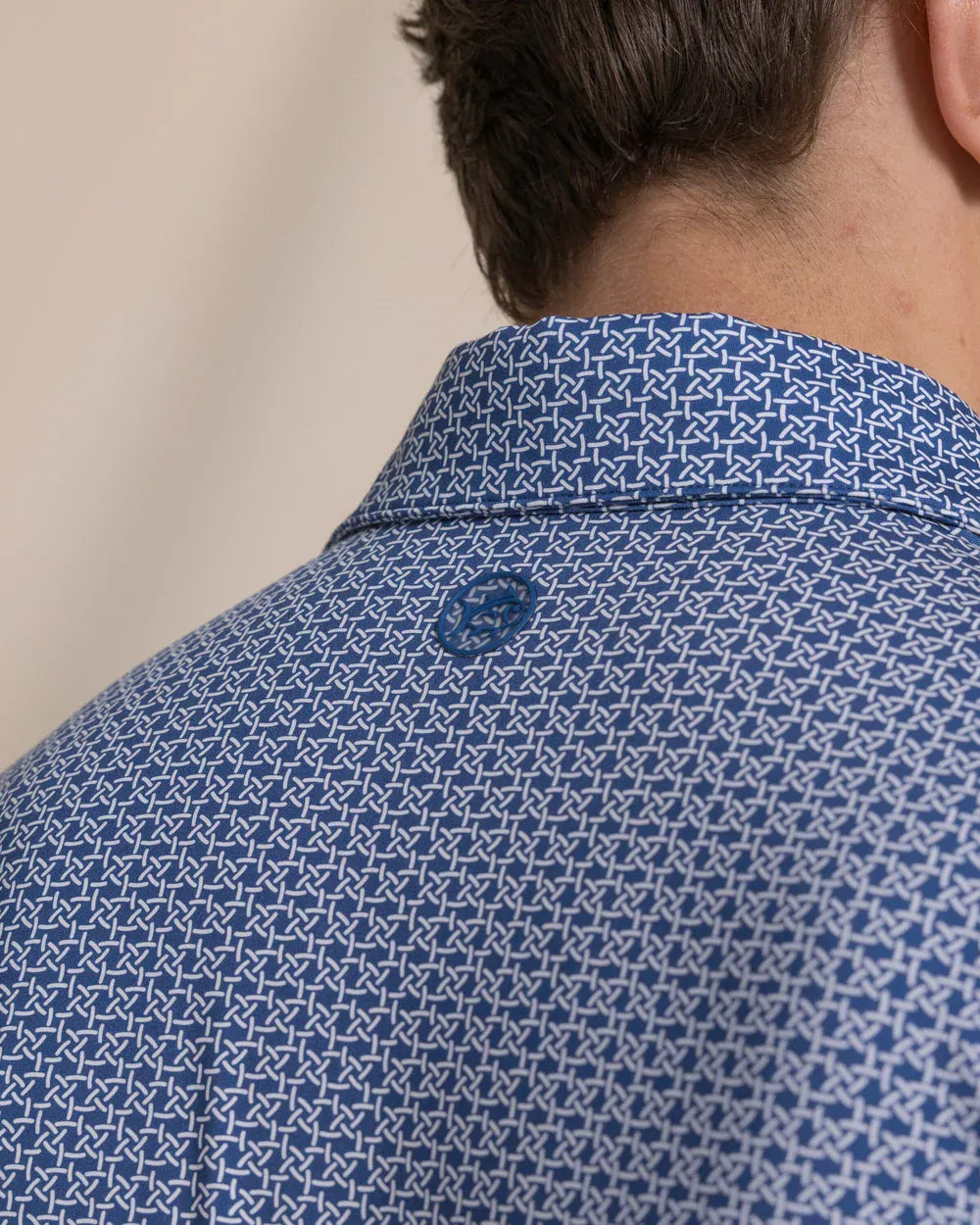 Southern Tide Polos Driver Weaving Around Printed Polo