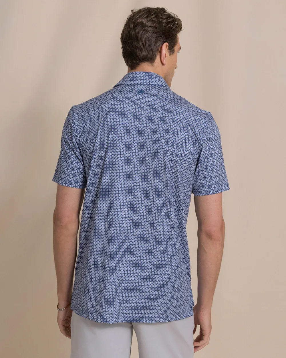 Southern Tide Polos Driver Weaving Around Printed Polo