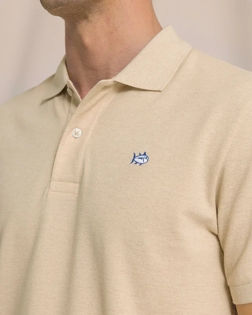 Southern Tide Polos Heather Skipjack Polo