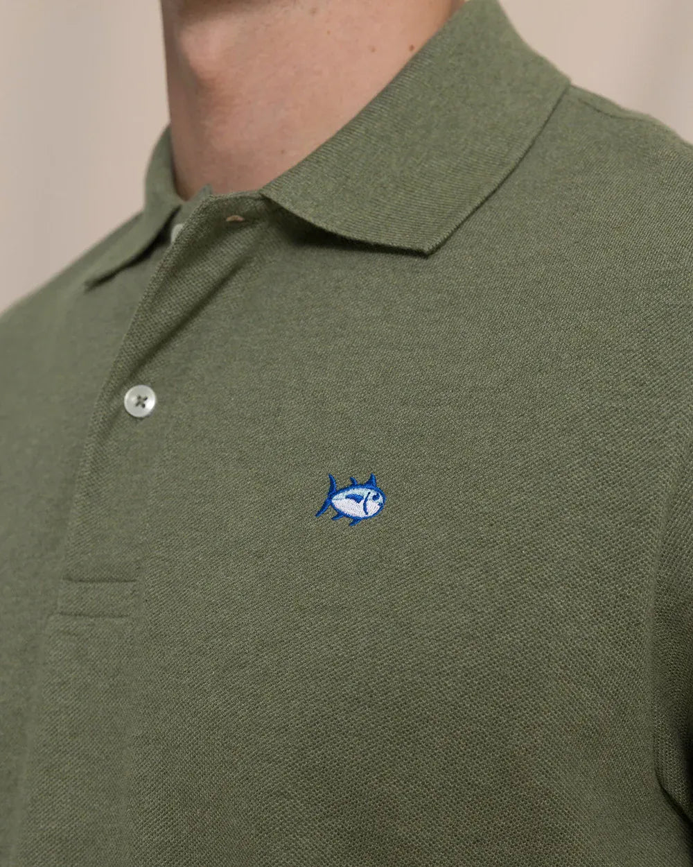 Southern Tide Polos Heather Skipjack Polo