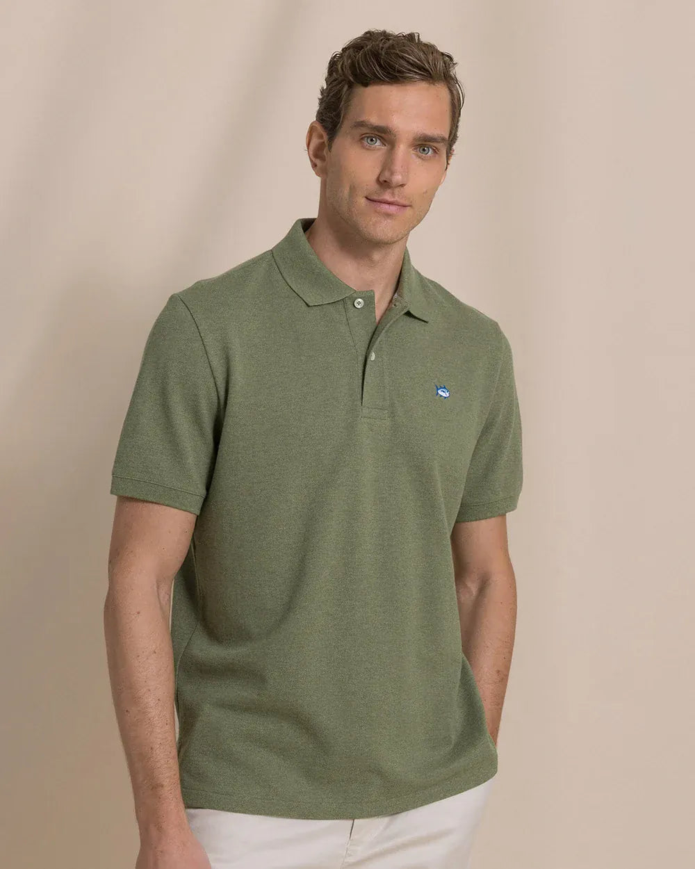 Southern Tide Polos Heather Skipjack Polo