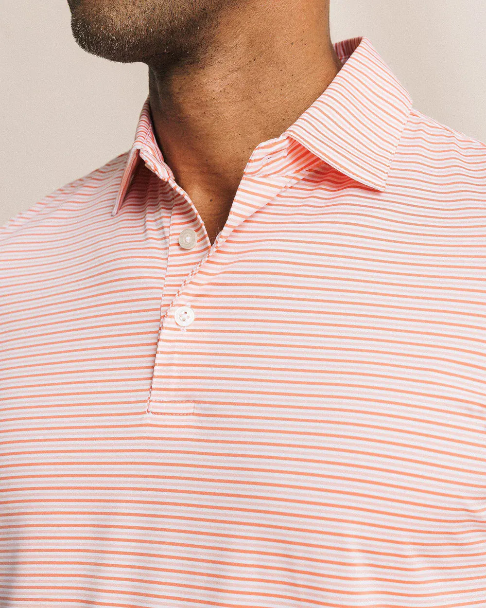 Southern Tide Polos Pelican Landing Stripe Performance Polo