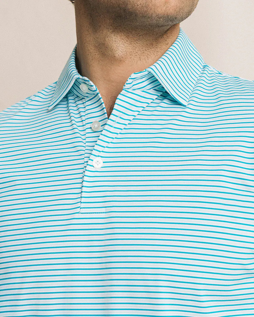 Southern Tide Polos Pelican Landing Stripe Performance Polo