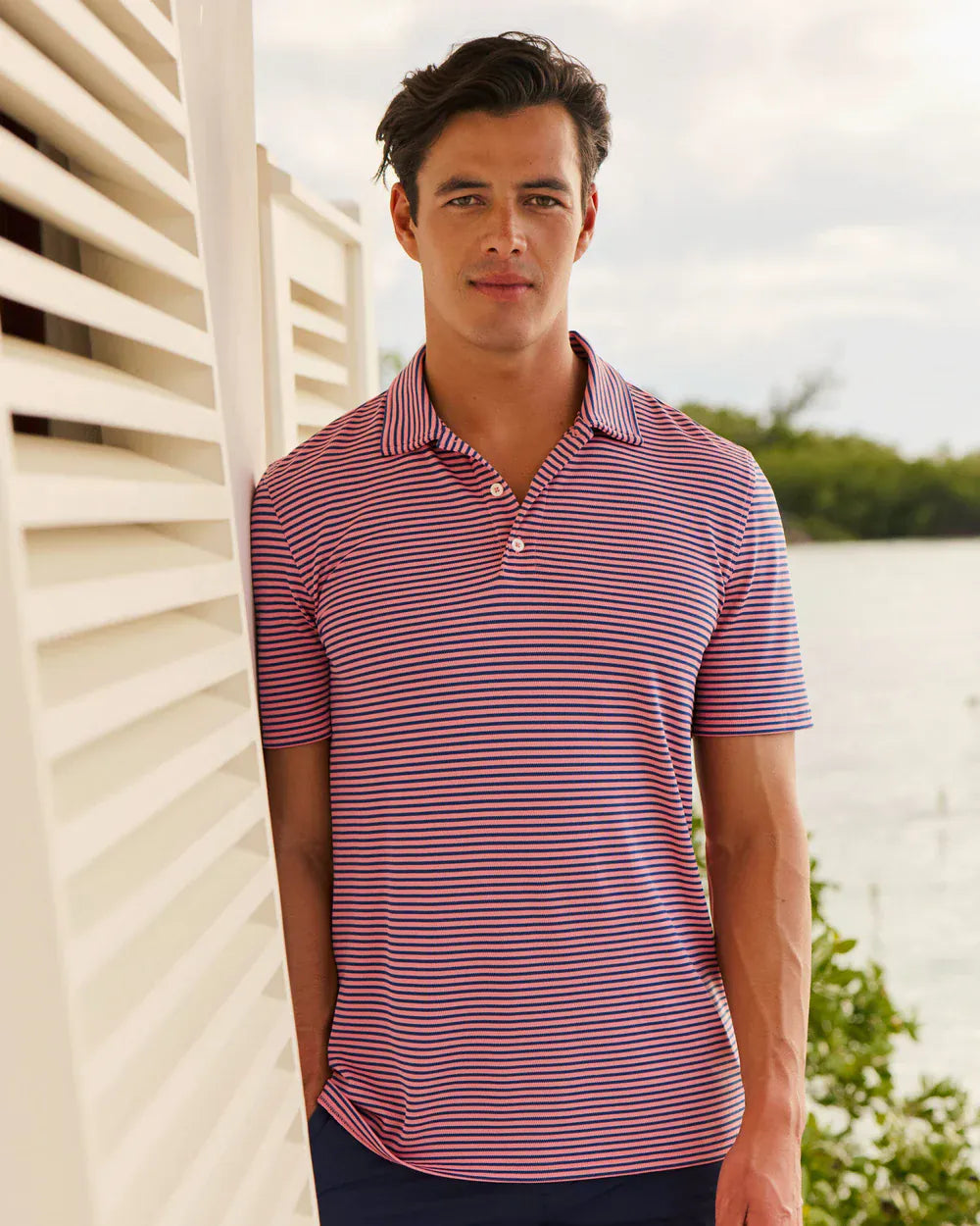 Southern Tide Polos Pique Performance Polo