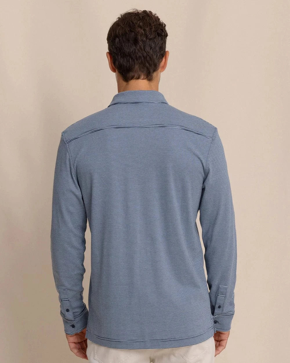 Southern Tide Polos Sandy Cay Long Sleeve Knit Polo