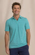Southern Tide Polos Shipwatch Stripe Coastal Breeze® Performance Polo
