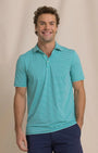 Southern Tide Polos Shipwatch Stripe Coastal Breeze® Performance Polo