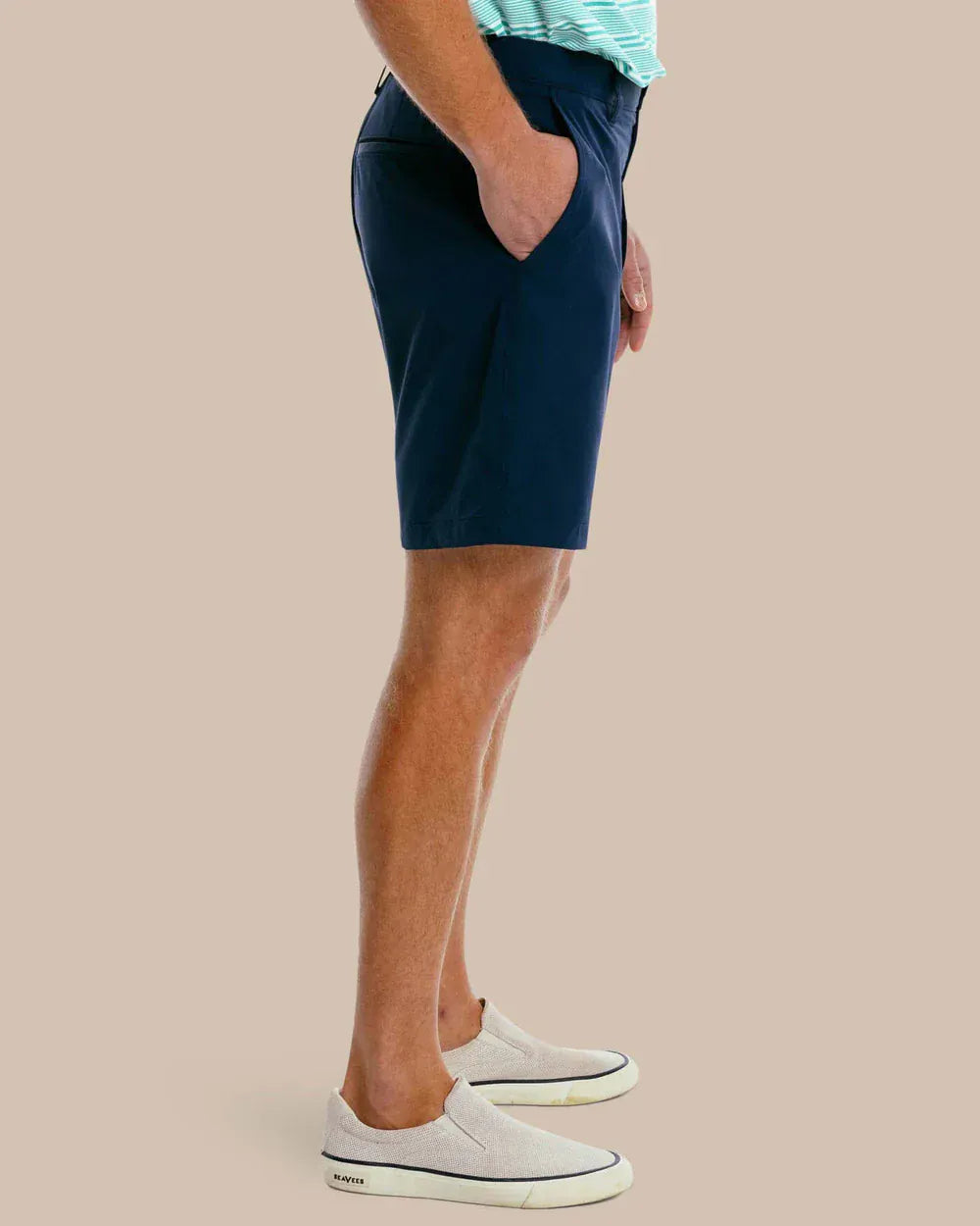 Southern Tide Shorts brrr°®-die 8" Performance Short in True Navy
