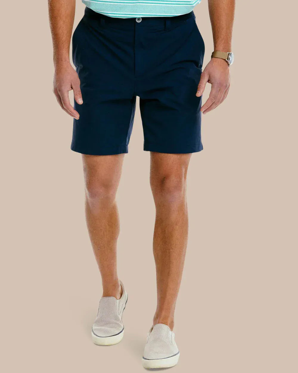Southern Tide Shorts brrr°®-die 8" Performance Short in True Navy