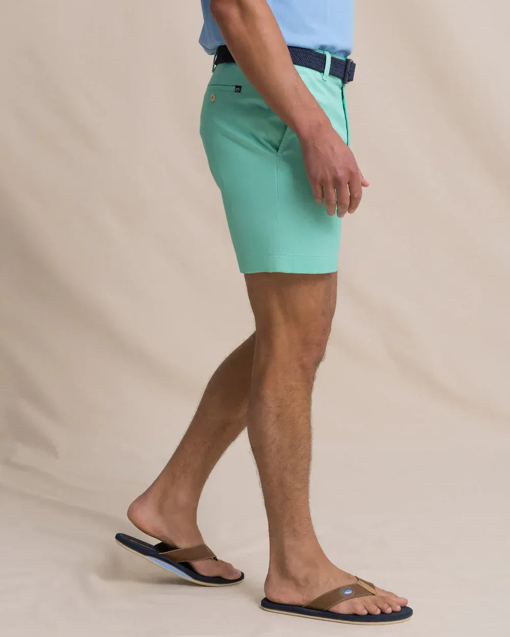 Southern Tide Shorts Channel Marker 7" Stretch Chino Short in Gulf Shore