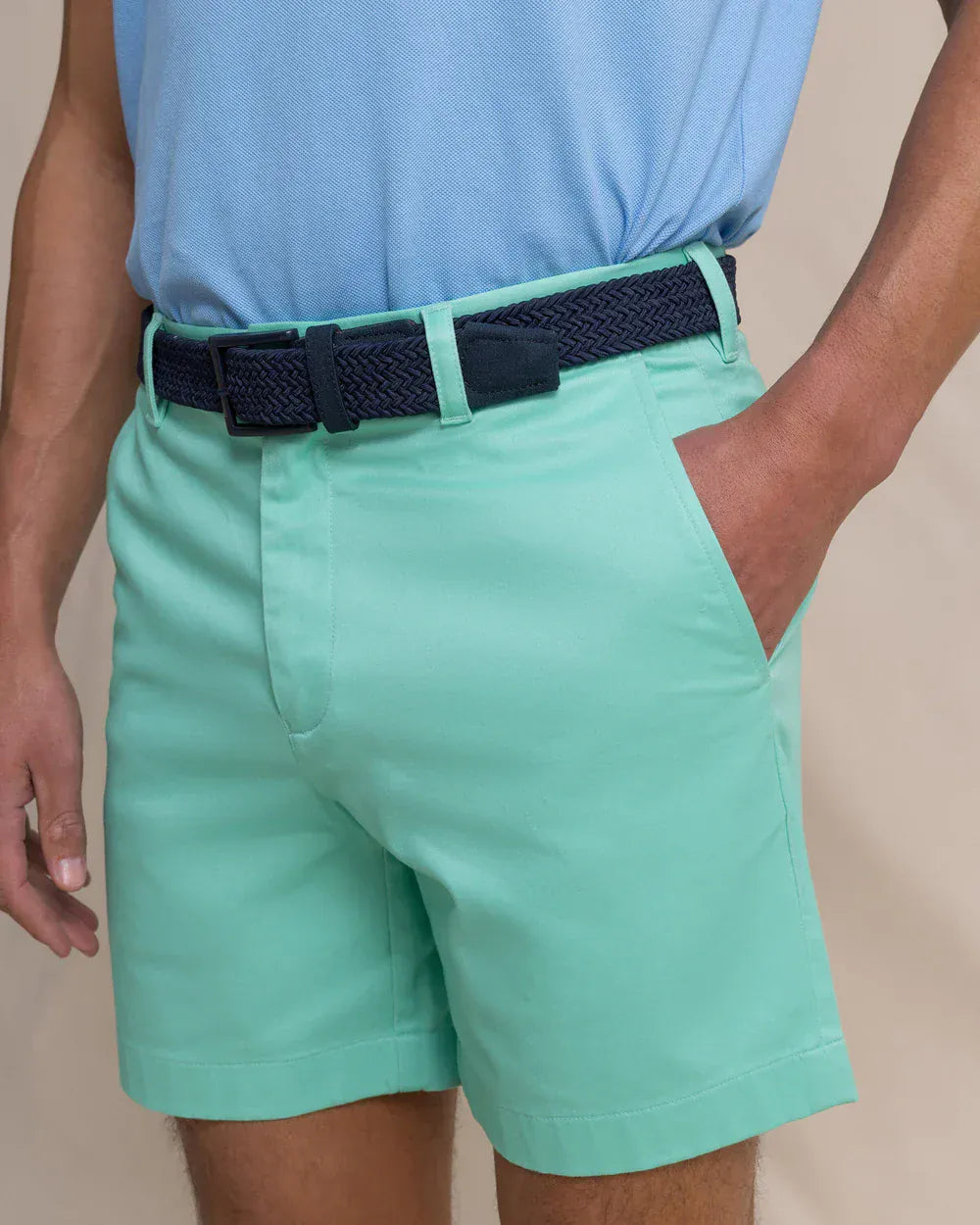 Southern Tide Shorts Channel Marker 7" Stretch Chino Short in Gulf Shore