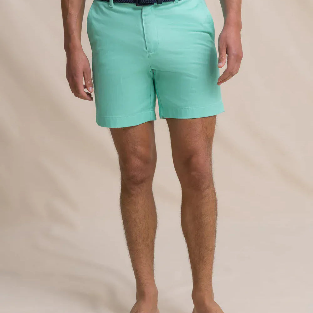 Southern Tide Shorts Channel Marker 7" Stretch Chino Short in Gulf Shore