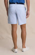 Southern Tide Shorts Coral Vista Seersucker 8" Coastal Breeze® Performance Short