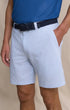Southern Tide Shorts Coral Vista Seersucker 8" Coastal Breeze® Performance Short
