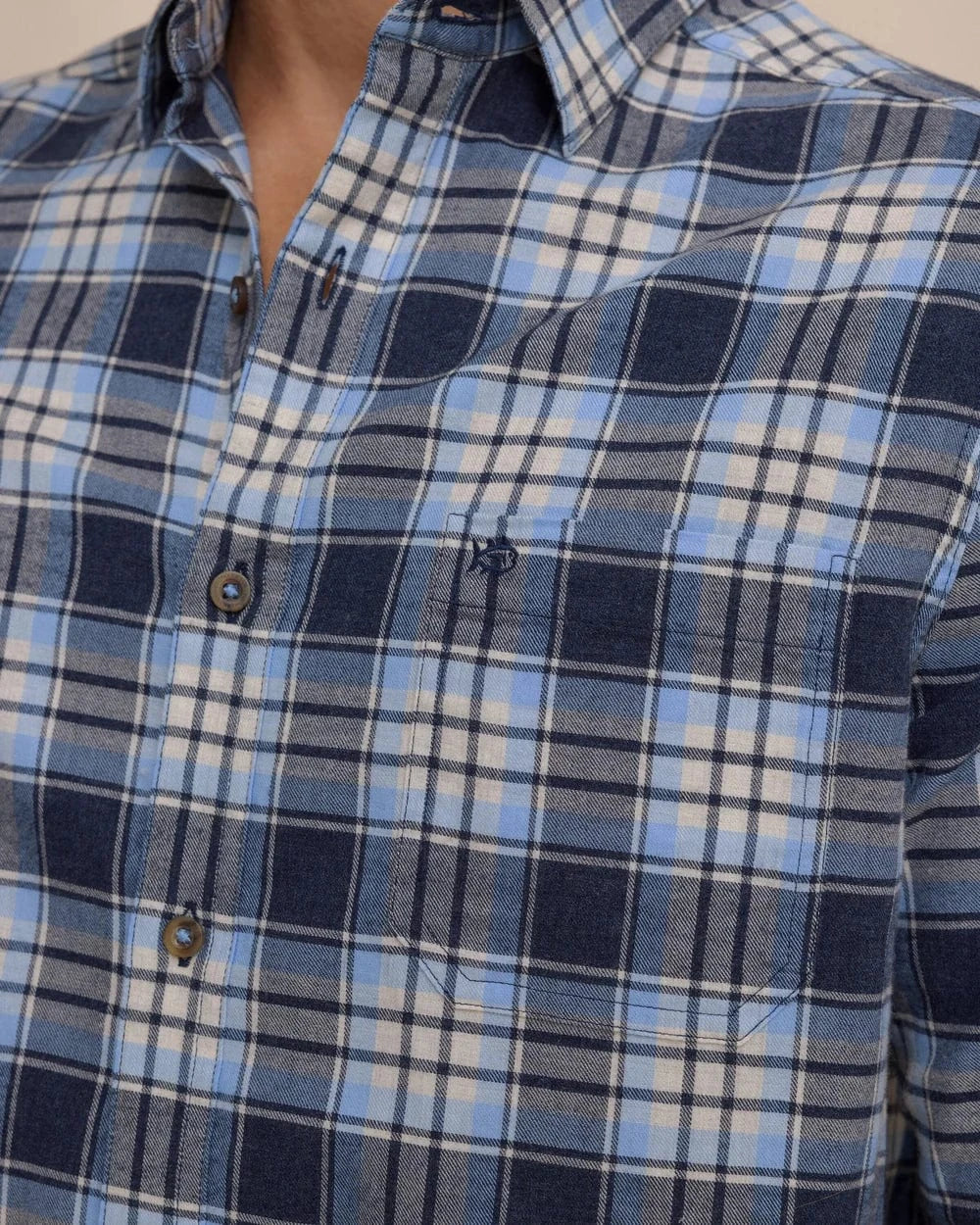 Southern Tide Sport Shirts Ashborough Plaid Brushed Twill Sport Shirt