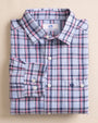 Southern Tide Sport Shirts Benton Plaid Heather Double Cloth Long Sleeve Sport Shirt