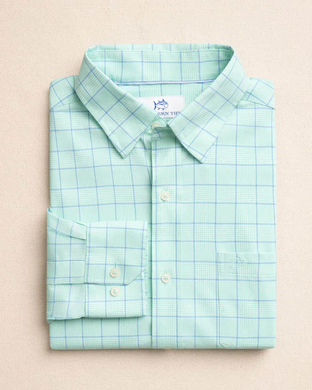 Southern Tide Sport Shirts Coral Springs Plaid Charleston Sport Shirt in Gulf Shores