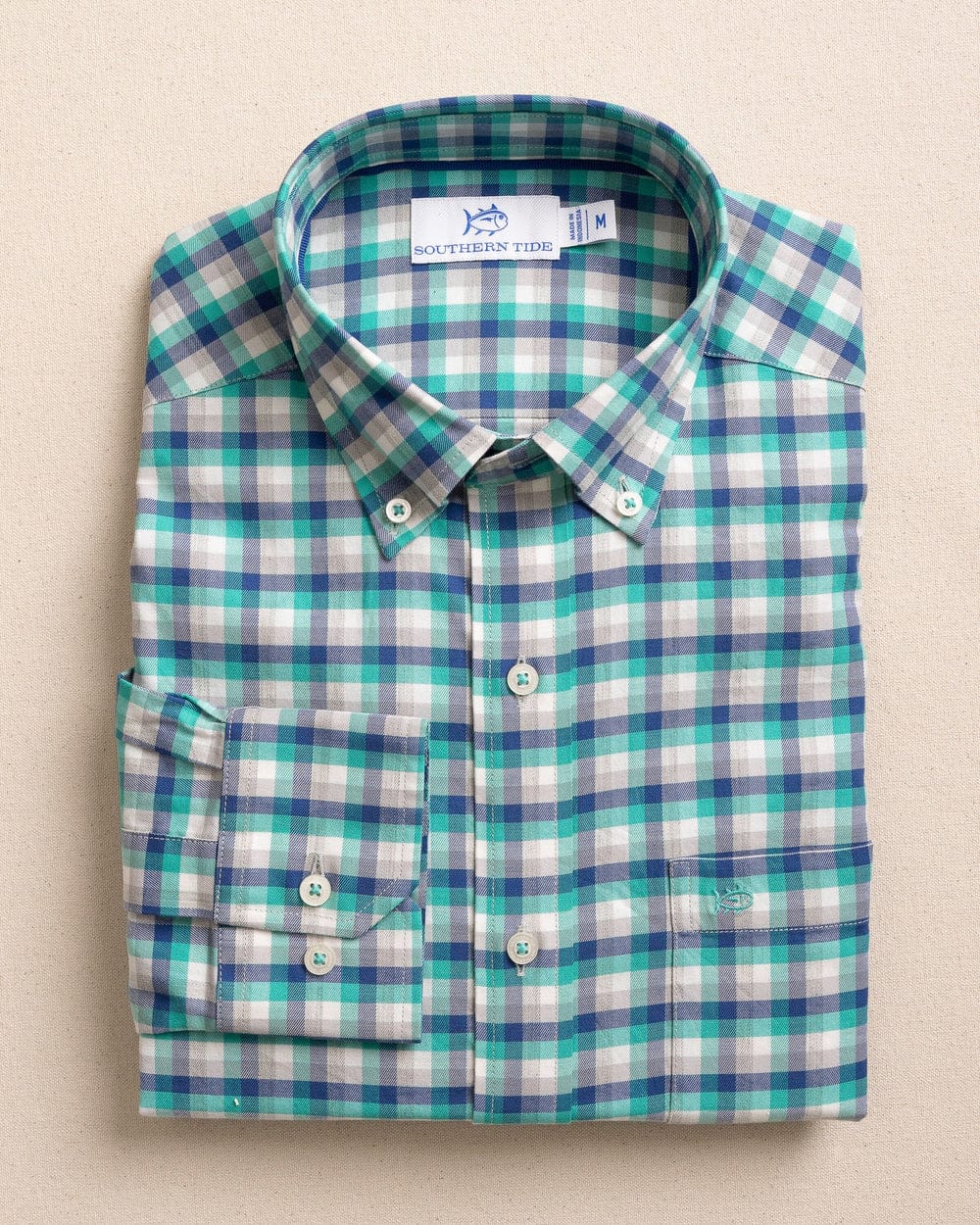 Southern Tide Sport Shirts Diamond Cove Heather Skipjack Sport Shirt