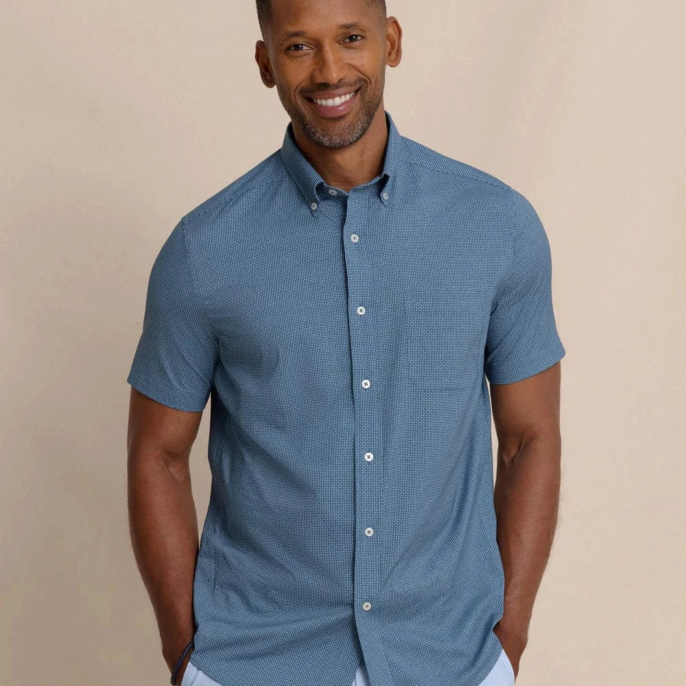 Southern Tide Sport Shirts Eastport Heather Sport Shirt