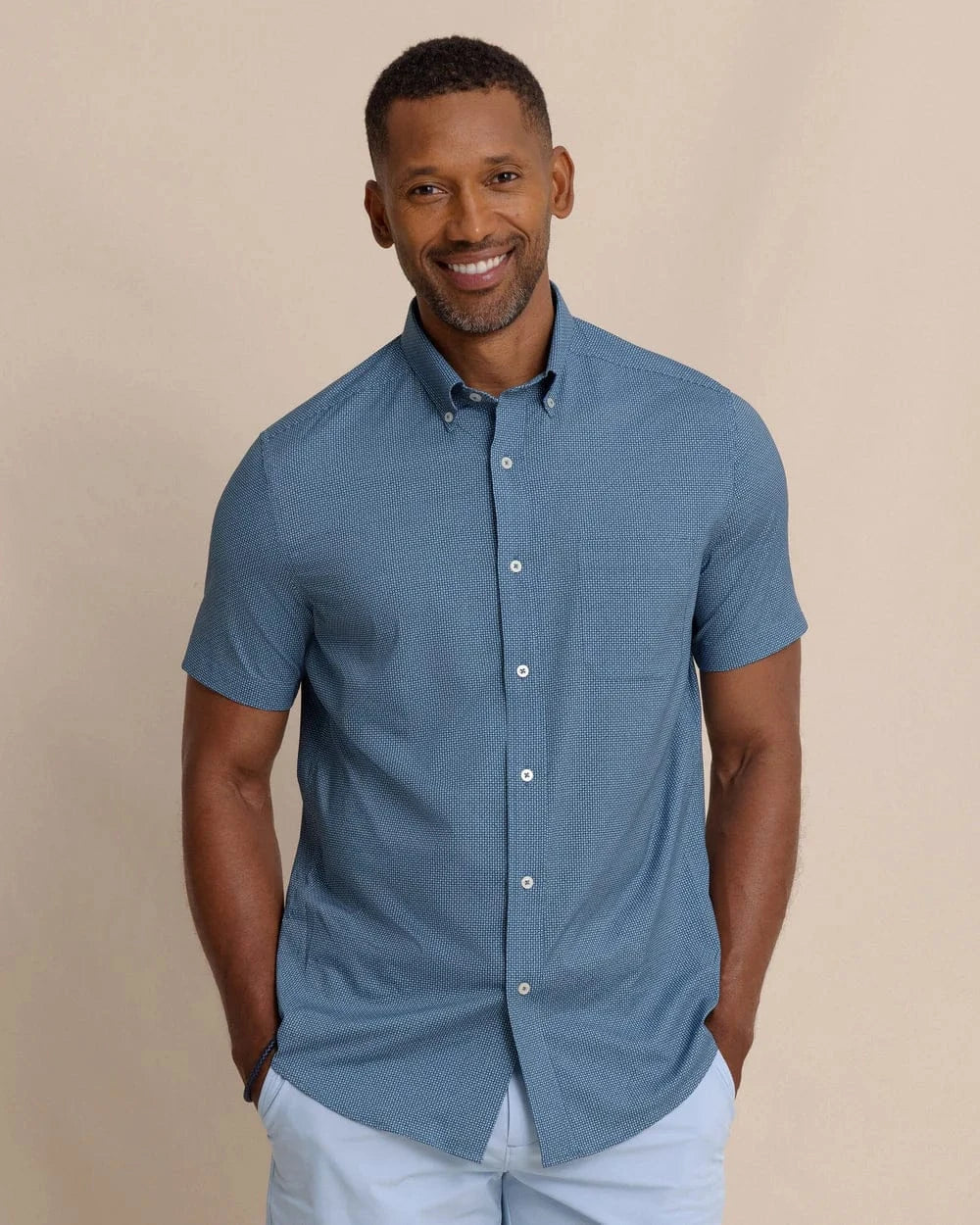 Southern Tide Sport Shirts Eastport Heather Sport Shirt