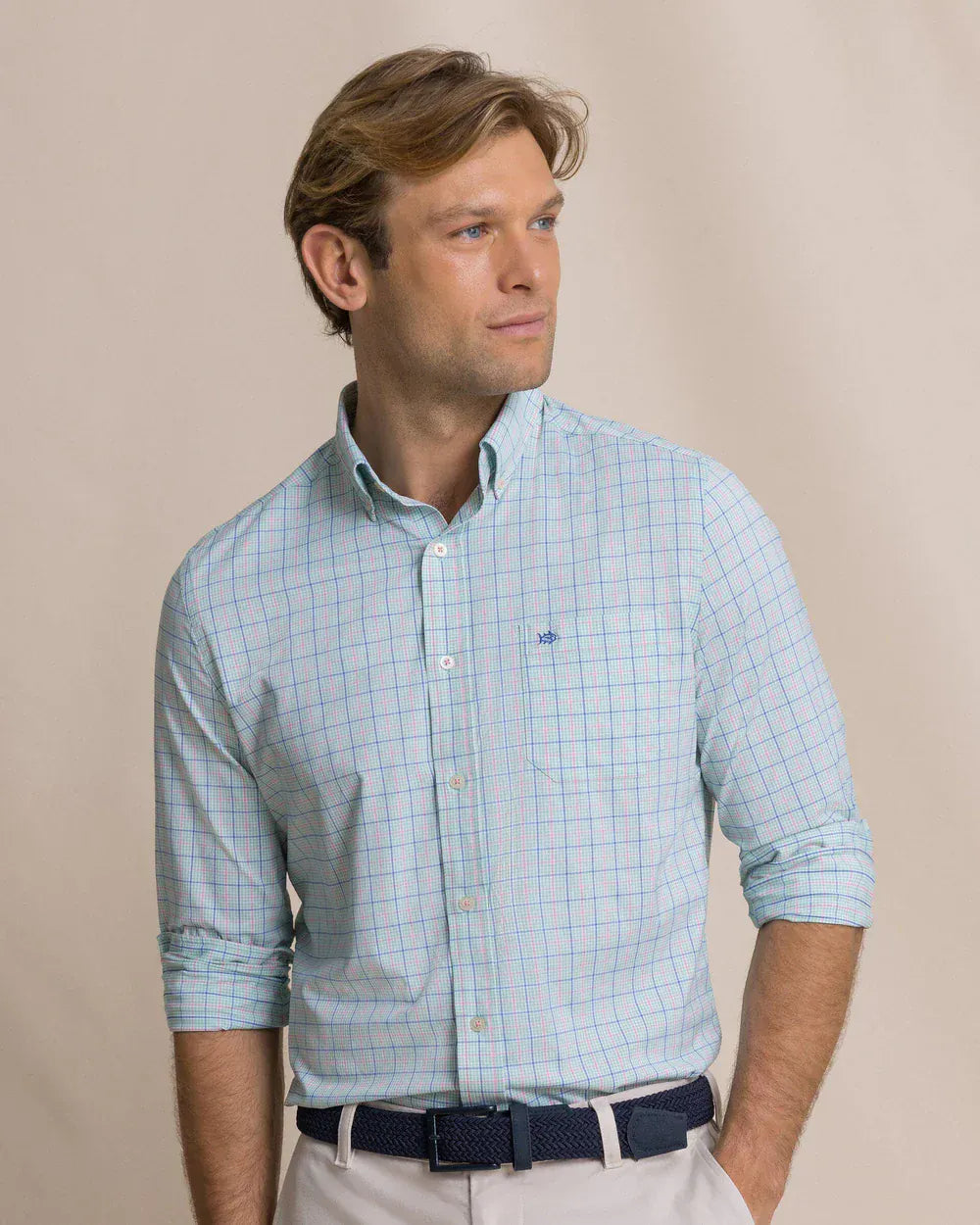 Southern Tide Sport Shirts Edisto Island Coastal Breeze® Sport Shirt in Gulf Shores