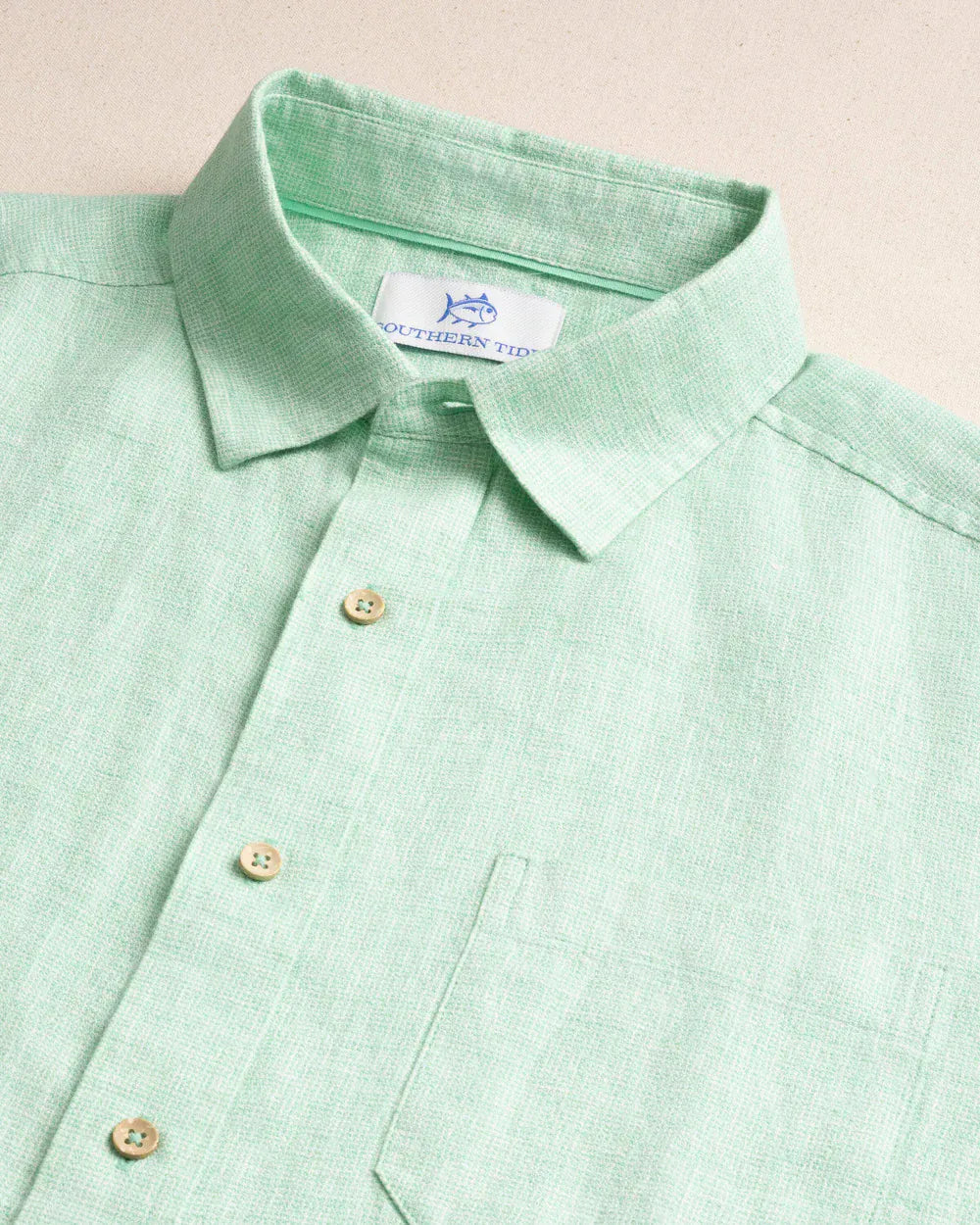 Southern Tide Sport Shirts Gulf View Short Sleeve Sport Shirt