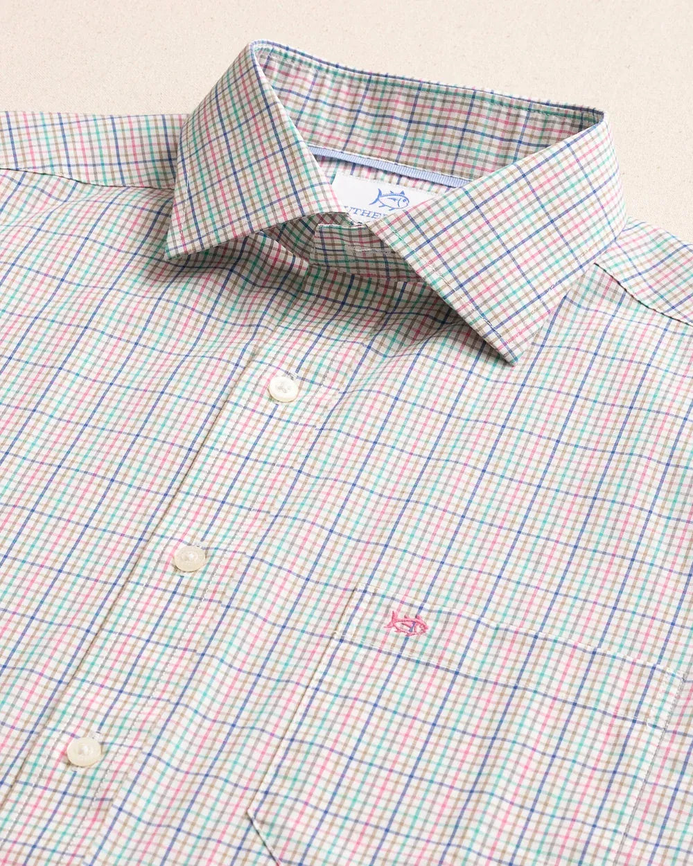 Southern Tide Sport Shirts Hillyer Plaid Charleston Sport Shirt