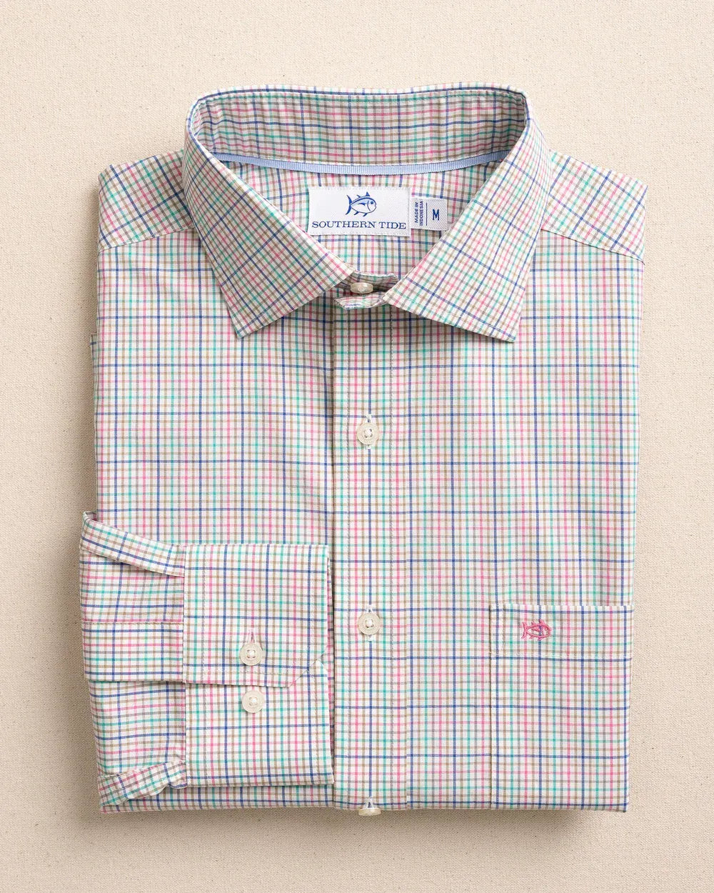 Southern Tide Sport Shirts Hillyer Plaid Charleston Sport Shirt