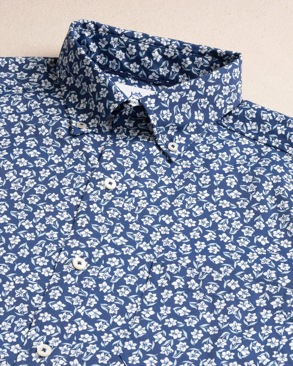 Southern Tide Sport Shirts Island Infusion Coastal Breeze® Short Sleeve Sport Shirt