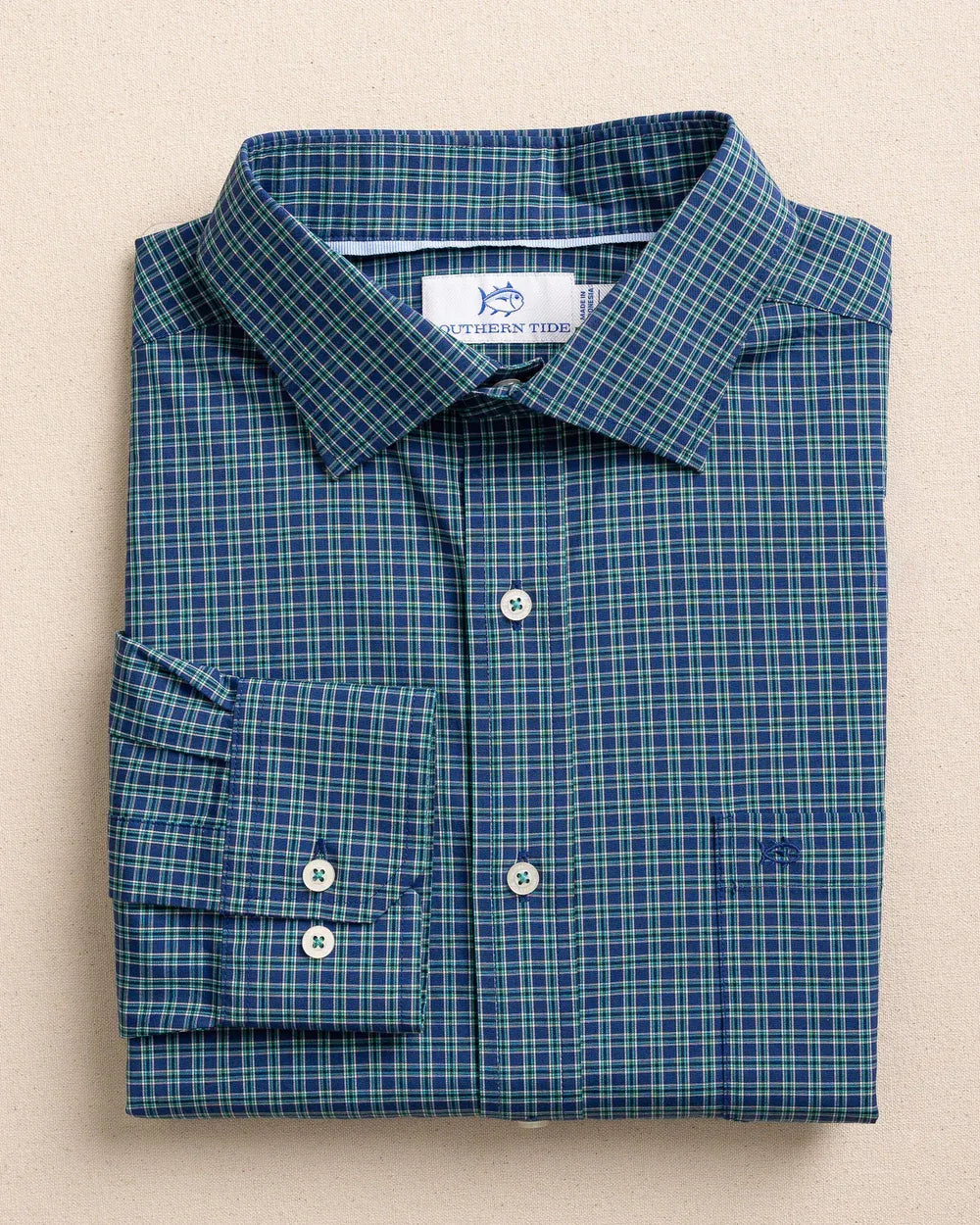 Southern Tide Sport Shirts Lanier Plaid Charleston Sport Shirt