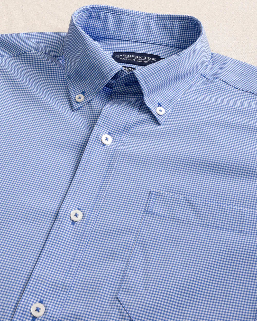 Southern Tide Sport Shirts Micro Gingham brrr°® Intercoastal Sport Shirt