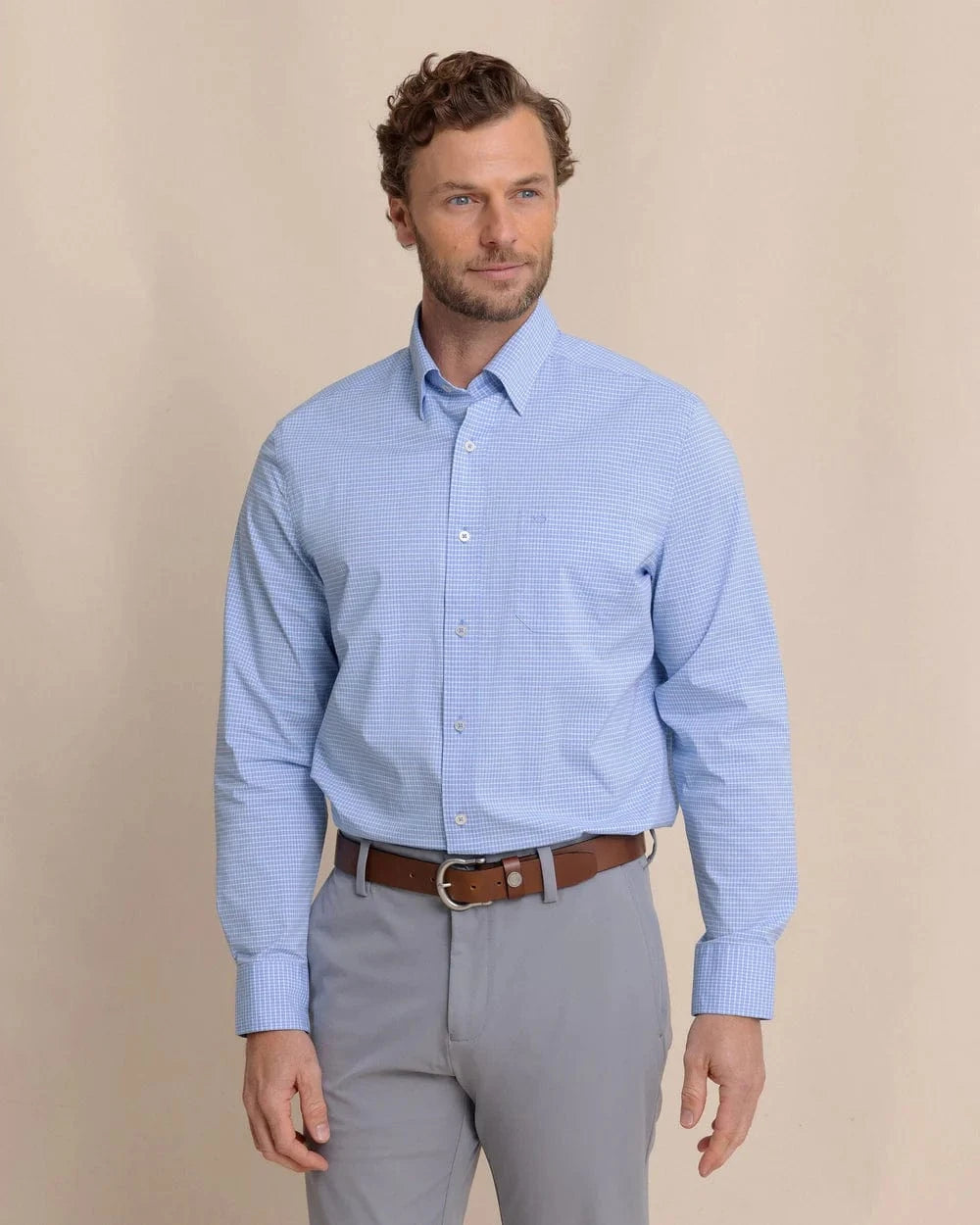 Southern Tide Sport Shirts OCEAN CHANNEL / S Crofton Plaid Charleston Sport Shirt