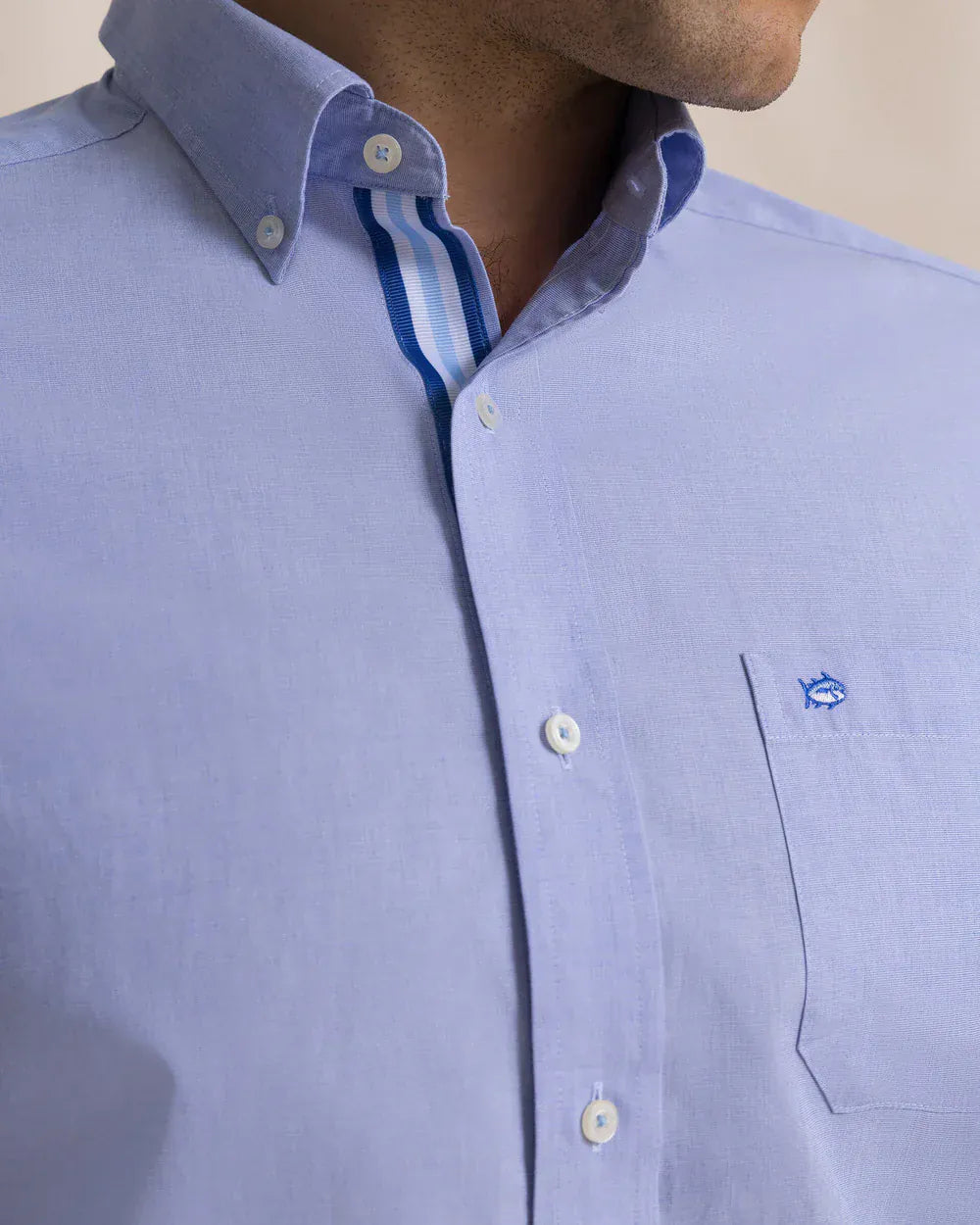 Southern Tide Sport Shirts Offshore End on End Sport Shirt