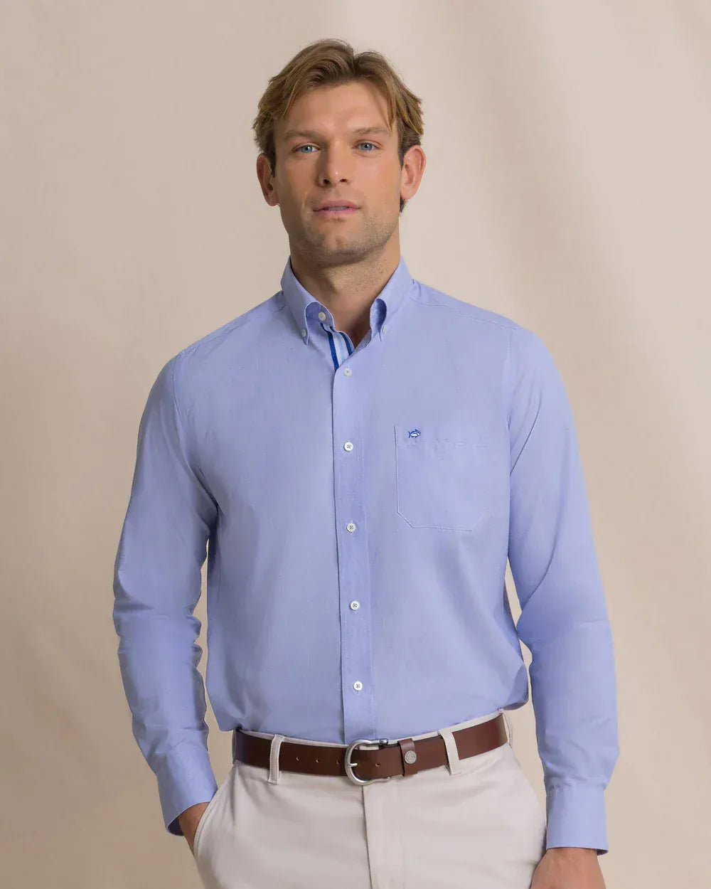 Southern Tide Sport Shirts Offshore End on End Sport Shirt