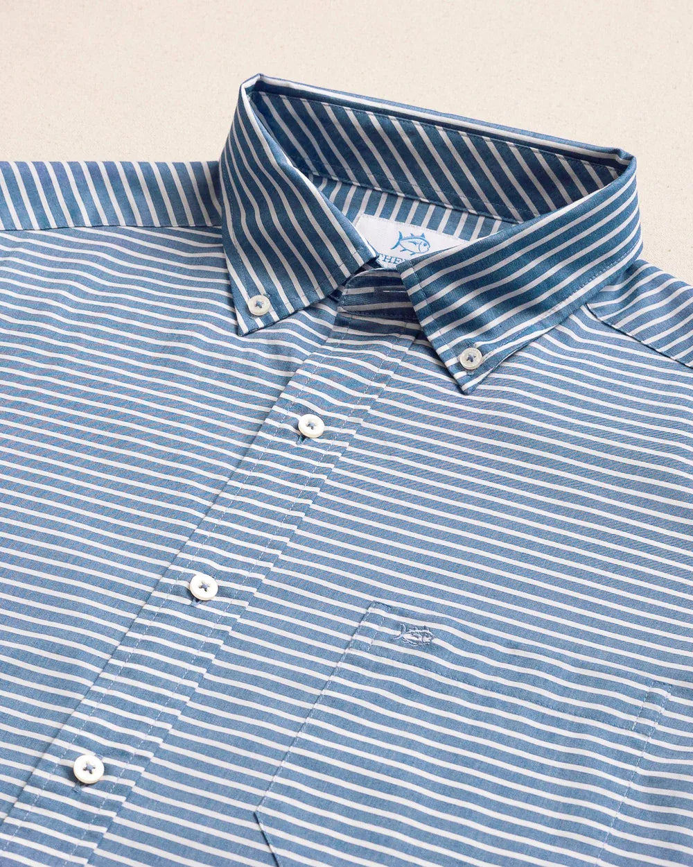 Southern Tide Sport Shirts Salt Tide Stripe Sport Shirt