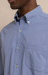 Southern Tide Sport Shirts SEVEN SEAS BLUE / S Micro Gingham brrr Intercoastal Sport Shirt