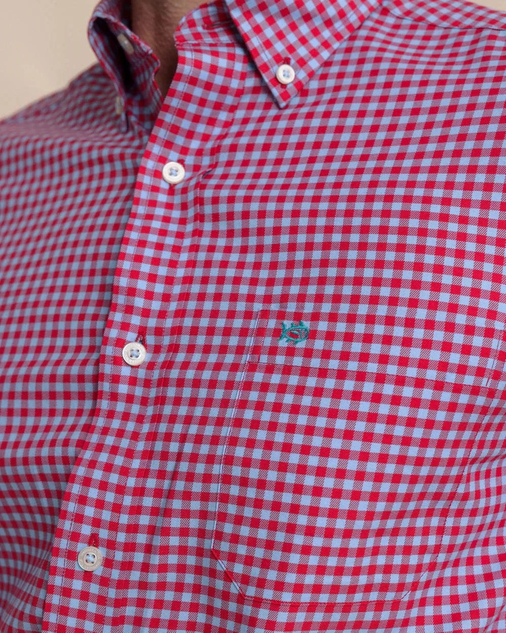 Southern Tide Sport Shirts Silver Lake Plaid Skipjack Sport Shirt