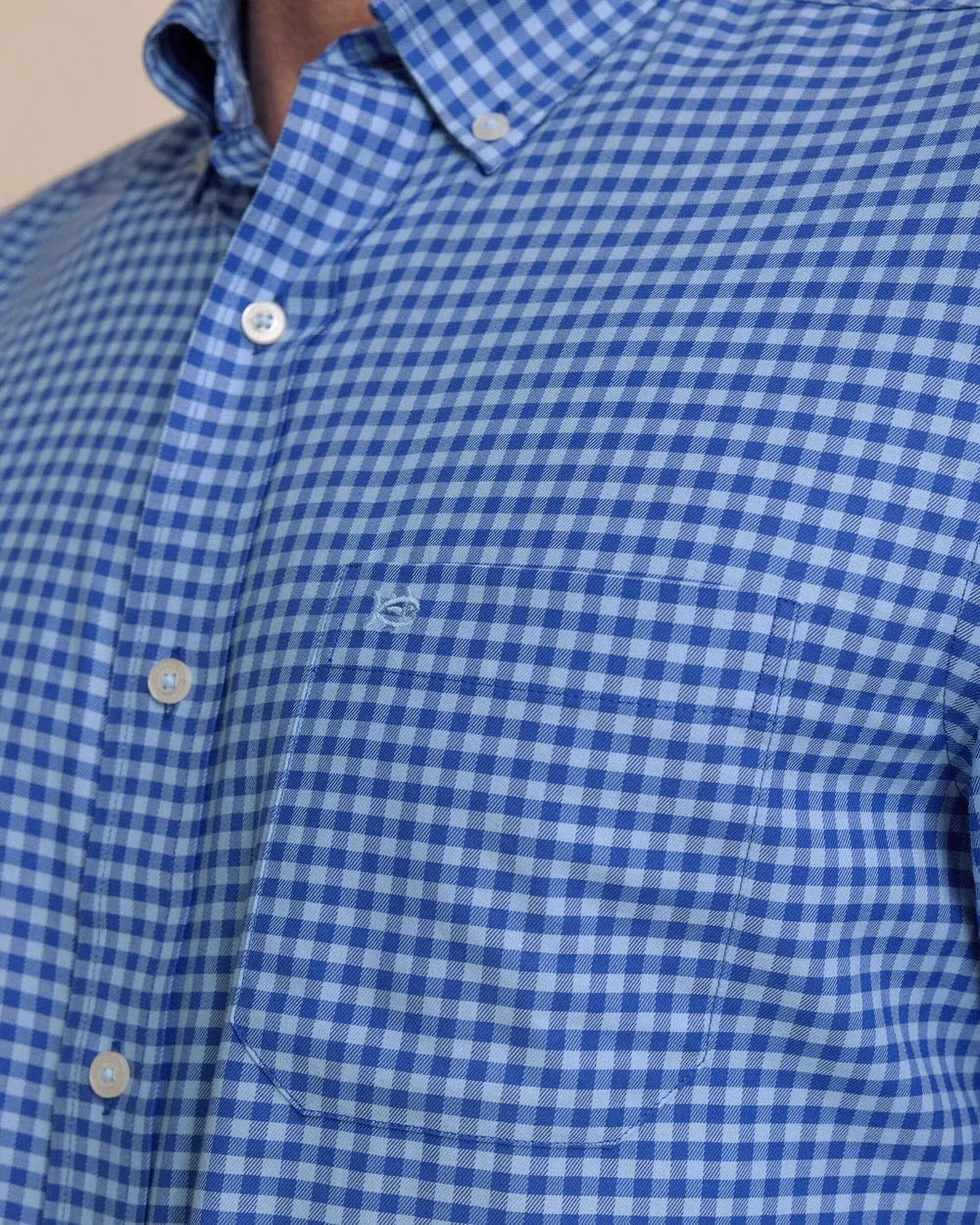 Southern Tide Sport Shirts Silver Lake Plaid Skipjack Sport Shirt