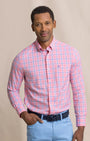 Southern Tide Sport Shirts South Beach Coastal Breeze® Sport Shirt in Sea Pink