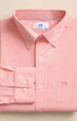 Southern Tide Sport Shirts SUNKIST CORAL / S Charleston Parkwood Micro-Gingham Long Sleeve Sport