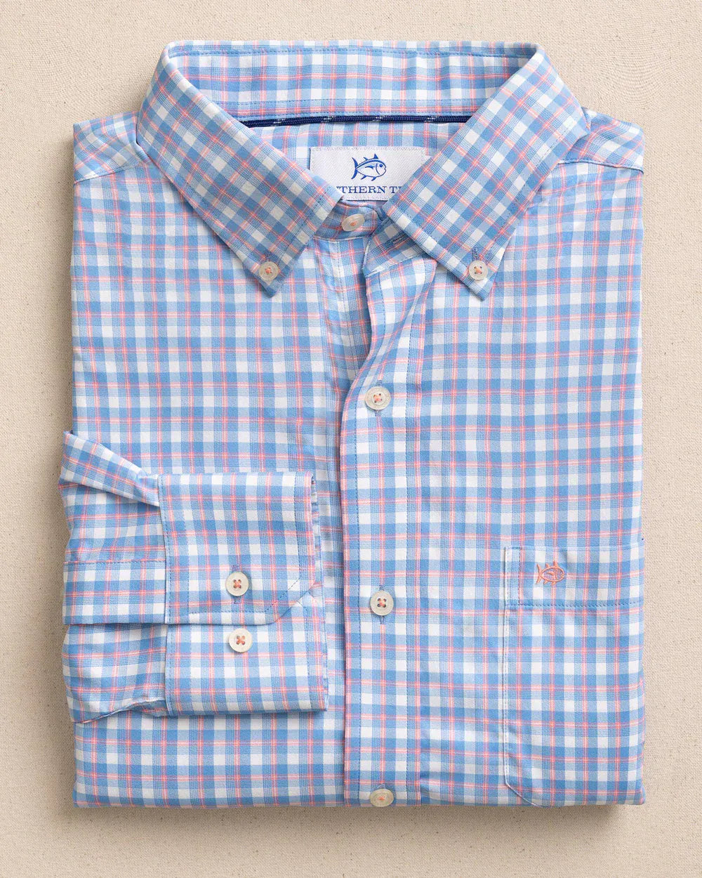Southern Tide Sport Shirts Sunset Harbor Sportshirt