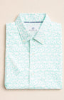 Southern Tide Sport Shirts Talk To The Palm Short Sleeve Sport Shirt