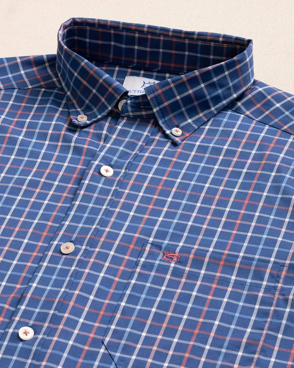 Southern Tide Sport Shirts Tradewind Tattersall Coastal Breeze® Sport Shirt