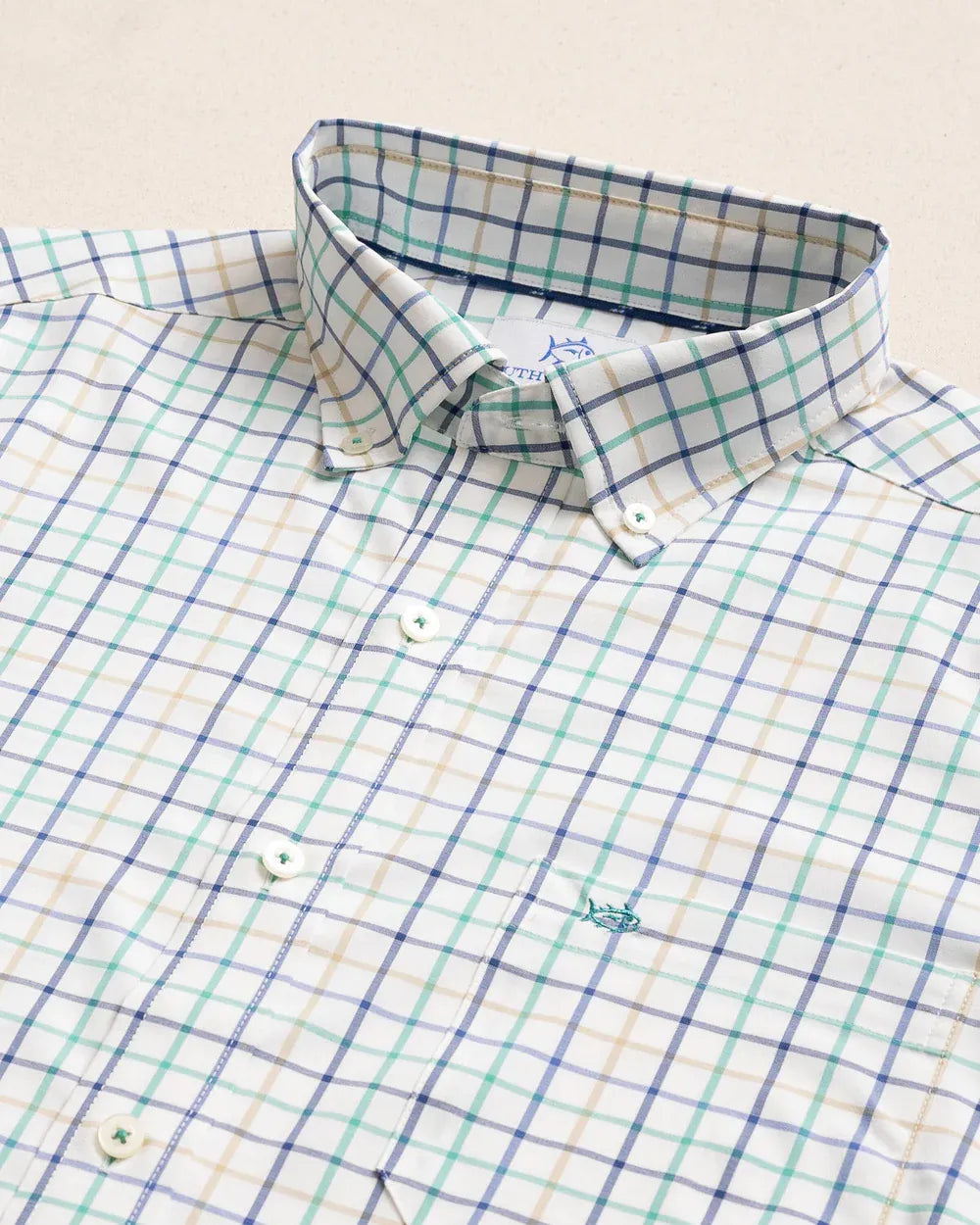 Southern Tide Sport Shirts Tradewind Tattersall Coastal Breeze® Sport Shirt