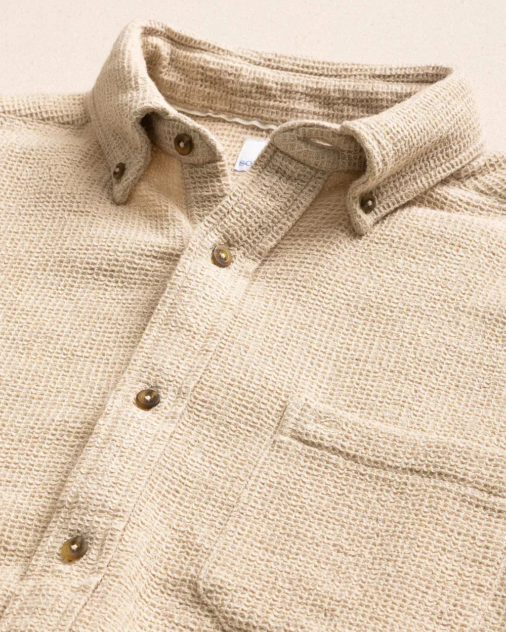 Southern Tide Sport Shirts Waffle Weave Heather Sport Shirt